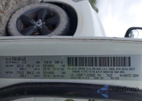 2018 Ram 1500 Express 4X2 6'4 Box from USA, damaged, VIN 1C6RR6FT7JS325663